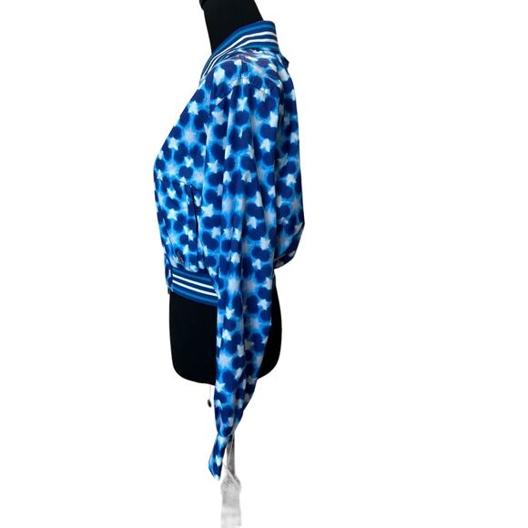 New ~ FREE PEOPLE ~ Women's Top Seed Printed Tennis Jacket Size XS - Picture 5 of 9